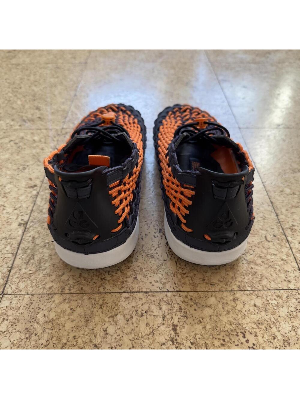 Nike ACG Watercat+ US Men's 9 Mandarin/Gridiron Amphibious Trail Shoes: See Note - Picture 5 of 16